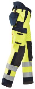 6663 Snickers ProtecWork  Winter Pants High-Vis Class 2, Regular Fit