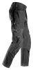 6902 Pantaloni da lavoro Snickers FlexiWork, con tasche a fondina - 0404 nero - 062 (taglia standard)