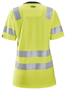 2537 Snickers HighVis CL 2 Damen T-Shirt