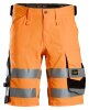 6136 Short Snickers HighVis Stretch CL1, coupe ajustée