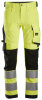 6343 Snickers HighVis stretch Hose CL2, Regular Fit