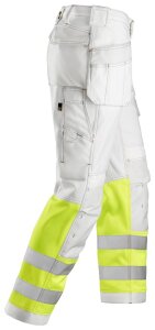 3234 Snickers High Vis Malerhose, Klasse 1, Loose Fit