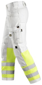 3234 Snickers High Vis Malerhose, Klasse 1, Loose Fit