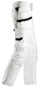 3775 Snickers Damen Malerhose mit Holstertaschen, Loose Fit