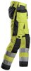 6230 Snickers AllroundWork, High-Vis Arbeitshose+ mit HT, Klasse 2 - 6658 gelb-stahlgrau - 152 (Langgrösse: +6cm Beinlänge)