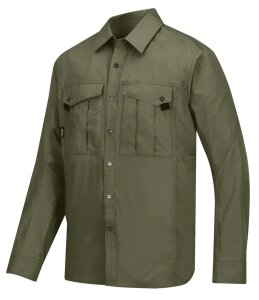 8508 Snickers Rip-Stop Hemd, langärmlig