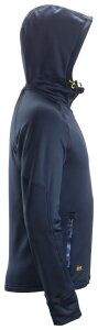 8000 Snickers FlexiWork Stretch-Fleece Kapuzen Jacke