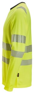 2431 Snickers High-Vis Langarm-Shirt Klasse 3