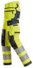 6268 Snickers ProtecWork Stretch Pants with Holster Pockets, High-Vis Class 2, Loose Fit