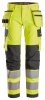 6268 Snickers ProtecWork Stretch Hose mit Holstertaschen High-Vis Klasse 2, Loose Fit