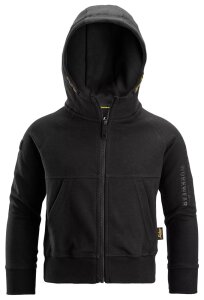 7512 Snickers Junior Logo Hoodie mit Reissverschluss