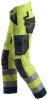 6639 Snickers AllroundWork, High-Vis 37.5® isolierende Arbeitshose+, Klasse 2, Regular Fit