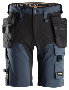 6175 Snickers AllroundWork 4-Wege-Stretch-Shorts mit Holstertaschen, Regular Fit