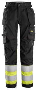 6734 Snickers High-Vis-Damenstretchhose mit...