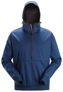 8400 Snickers FlexiWork Windblocker Stretch-Hoodie mit Halbreissverschluss