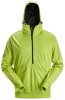 8400 Snickers FlexiWork Windblocker Stretch-Hoodie mit Halbreissverschluss
