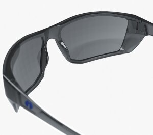 Schutzbrille Geminus blau polarisiert (Hellberg 28832-001)