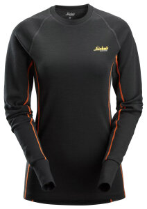 9470 Snickers Damen Merino-Basisschicht Oberteil