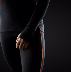 9470 Snickers Damen Merino-Basisschicht Oberteil