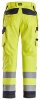 6260 Snickers ProtecWork, Arbeitshose mit Holstertaschen, High-Vis, Klasse 2