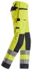 6260 Snickers ProtecWork, Arbeitshose mit Holstertaschen, High-Vis, Klasse 2