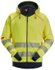 2866 Snickers ProtecWork Arc Full Zip Hoodie Hohe Sichtbarkeit Klasse 3
