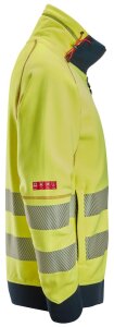2868 Snickers ProtecWork Arc Full Zip Sweater Hohe Sichtbarkeit Klasse 3
