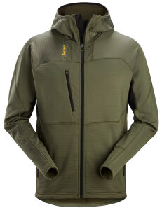 9420 Snickers Thermo-Body Mapping Fleece-Hoodie mit...