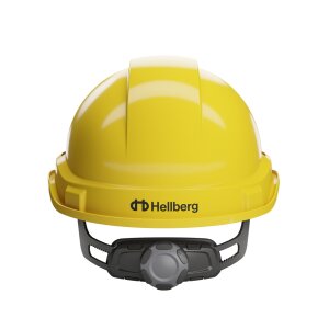 Casque de protection Hellberg Factor, couleur : jaune...