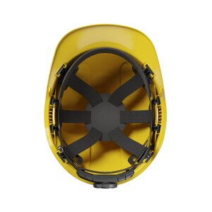 Casque de protection Hellberg Factor, couleur : jaune (Hellberg 31401-091)