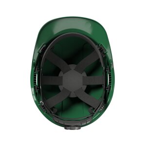 Hellberg Factor Safety Helmet, Color: Green (Hellberg 31404-091)