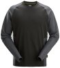 2450 Snickers Zweifarbiges Shirt mit langem Arm