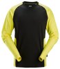 2450 Snickers Zweifarbiges Shirt mit langem Arm