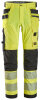 6232 Snickers High-Vis-4-Wege-Stretch-Hose mit Holstertaschen Warnschutzklasse 2