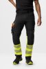 6335 Snickers High-Vis-4-Wege-Stretch-Hose Warnschutzklasse 1
