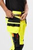 6930 Snickers High-Vis-Arbeitshose mit abnehmbaren Holstertaschen Warnschutzklasse 2