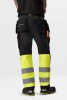 6935 Snickers High-Vis-Arbeitshose mit abnehmbaren Holstertaschen Warnschutzklasse 2