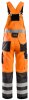 0113 Snickers Warnschutz Latzhose, Klasse 2