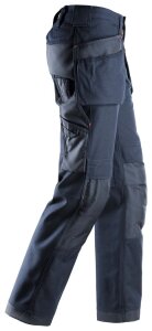 3714 Snickers Damen Bundhose mit Holstertaschen, Canvas+, Loose Fit