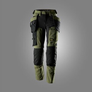 6217 Snickers AllroundWork, Damen-Stretchhose mit abnehmbaren Holstertaschen