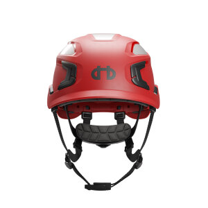 Profi-Schutzhelm Hellberg Sector, unbelüftet >Farbe: rot (Hellberg 32408-001)