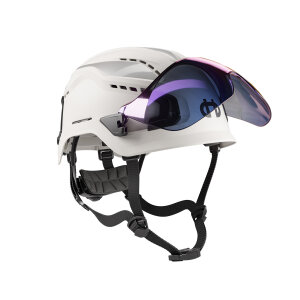 Kurzvisier blau für Profi-Schutzhelm Hellberg Sector (Hellberg 11845-001)