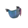 Kurzvisier blau für Profi-Schutzhelm Hellberg Sector (Hellberg 11845-001)