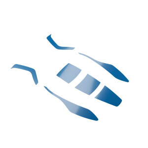 Reflektor Set Blau für Profi-Schutzhelm Hellberg...