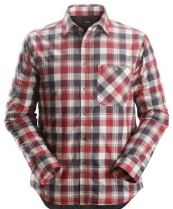 8501 Snickers RuffWork gefüttertes Flanell Karoshirt