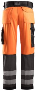 3333 Snickers High-Vis Hose, Klasse 2, Loose Fit