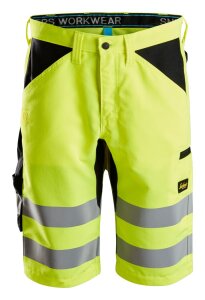 6132 Snickers LiteWork, High-Vis Shorts+ Klasse 1,...