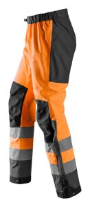 6530 Snickers AllroundWork, High-Vis WP Shell Arbeitshose, Klasse 2