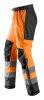 6530 Snickers AllroundWork, High-Vis WP Shell Arbeitshose, Klasse 2