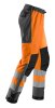 6530 Snickers AllroundWork, High-Vis WP Shell Arbeitshose, Klasse 2